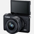 Canon EOS M200 + EF15-45MM F/3.5-6.3 IS STM MILC 24,1 MP CMOS 6000 x 4000 Pixels Zwart