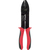 Toolcraft PLC-4131 Krimpelőfogó Fekete, Vörös