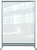 Nobo 1915553 tableau magnétique & accessoires Gris, Transparent