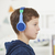 Hama Teens Guard Headset Vezeték nélküli Fejpánt Calls/Music Bluetooth Kék