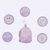 Beckmann Active Air FLX Schulranzen-Set Mädchen Polyester Violett