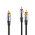 sonero S-AC900-015 Audio-Kabel 1,5 m RCA 2 x RCA Schwarz