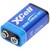 XCell Batterie Alkaline 9 Volt, 6LR61, 9V E-Block, umweltfreundliche Verpackung, 1er Blister