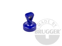 Starker Griffmagnet ø17mm aus Neodym mit Öse in der Farbe blau