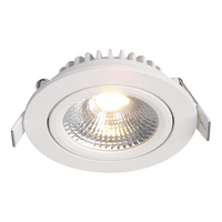 EcoDim ED-10028 LED Spot 5W DIM 2700K Round White IP54