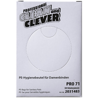 CLEAN and CLEVER PROFESSIONAL Hygienebeutel PRO 71 Nachfüllpack - 1 Box à 30 Stück 30 Stück