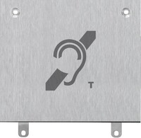 Frontplatte Switch 4-reih. Induktionsschleife IX9404