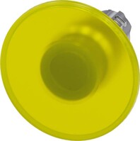 Pilzdrucktaster 22mm, rund, gelb 3SU1051-1CD30-0AA0