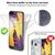 NALIA 360 Gradi Glitter Cover Totale compatibile con Huawei P20 Lite, Custodia Protezione Silicone Trasparente Sottile Full-Body Case Protettiva Morbido Telefono Bumper Guscio R...