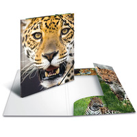 Sammelmappe A4 PP Leopard,