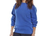 Click Sweatshirt, Lange mouwen, Maat XL, Blauw