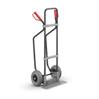 Sack truck with runners, black