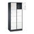 Intro 4-fold compartment locker