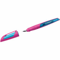 Ergonomischer Schulfüller Easybuddy Fresh Edition L pink/hellblau + Patrone