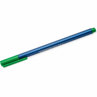 Kugelschreiber triplus ball Kappenmodell F grün