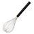 Matfer Balloon Whisk Black Made of Stainless Steel with Eight Wires 18in/450mm