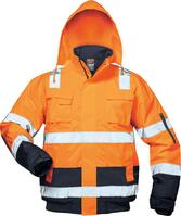 Warnpilotenjacke Jonas,Gr.L,orange/blau