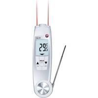 Infrahőmérő és beszúró hőmérő, HACCP ételhőmérő 10:1 Optikával Testo 104-IR