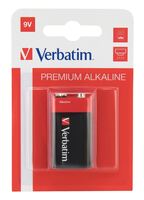 Verbatim Premium alkáli elem 9V (49924)