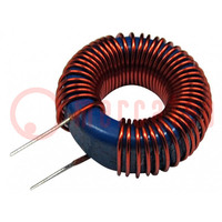 Inductor: wire; THT; 68uH; 1A; 140mΩ