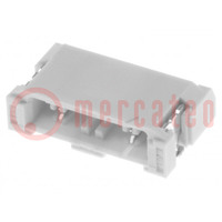 Socle; Connecteur: PCB-fil/PCB; LEB; 4mm; PIN: 2; 3A; mâle; 300V