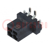 Connector: wire-board; female; PIN: 2; 2.54mm; har-flexicon®; SMT