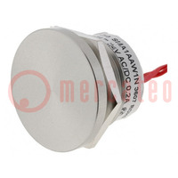 Switch: piezoelectric; Pos: 2; SPST-NO; 0.2A/24VDC; IP68; OFF-(ON)