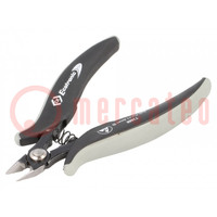 Pliers; cutting,miniature; ESD; 135mm; without chamfer