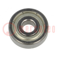 Bearing: single row deep groove ball; Øint: 5mm; Øout: 16mm; W: 5mm