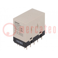 Relay: electromagnetic; 3PST-NO + SPST-NC; Ucoil: 12VDC; 25A; PCB