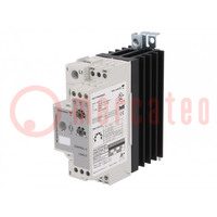 Relay: solid state; Ucntrl: 0÷5VDC; 30A; 190÷550VAC; RGC1P; 1-phase
