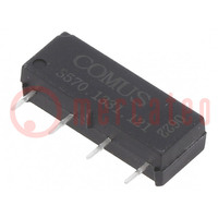 Relè: relè reed; SPST-NO; Ubobina: 12VDC; 500mA; max.150VDC; 10W