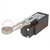 Limit switch; adjustable lever, roller,steel roller Ø20mm