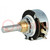 Potentiometer: axial; 1-Drehung; 100Ω; 2W; ±10%; 6mm; Achse: glatt