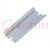 DIN rail; steel; W: 35mm; L: 90mm; ZP15015060; Plating: zinc