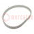 Timing belt; AT10; W: 16mm; H: 5mm; Lw: 500mm; Tooth height: 2.5mm