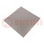 Shielding mat; 240x240x0.5mm; Permeability: 130; self-adhesive