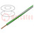 Przewód; H05V-K,LgY; linka; Cu; 1,5mm2; PVC; zielono-szary; 100m