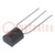 Thyristor; 400V; Ifmax: 0,8A; 0,5A; Igt: 200uA; TO92; THT; Ammo Pack