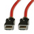 ROLINE 8K HDMI Ultra HD Kabel mit Ethernet, ST/ST, rot, 5 m