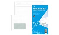 MAILmedia Briefumschlag Offset weiß, Kompakt, mit Fenster (8710837)