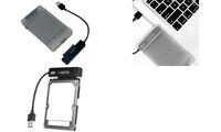 LogiLink USB 3.0 - SATA Adapter mit Schutzhülle, schwarz (11115766)