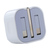 Apple - MU7V2ZM - 3 Pin UK Netzteil Adapter 18W - USB Typ-C- Wei&szlig;