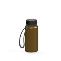 Artikelbild Drink bottle "Refresh" clear-transparent incl. strap, 0.4 l, gold/black