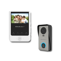 QOLTEC 51780 VIDEO DOORPHONE THEON 4 | TFT LCD 4.3 | WHITE