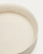 Witte keramische Macae-tafelschaal, klein Ø 24 cm