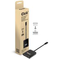 Club3D MST-Hub USB 3.2 Typ C > 2x DP 4K60Hz St/Bu retail