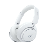 Anker Space Q45 Écouteurs Avec fil &sans fil Arceau Appels/Musique USB Type-C Bluetooth Blanc