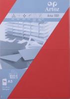 Artoz 10739226-517 Druckerpapier A5 (148x210 mm) 5 Blätter Rot