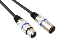 HQ Power PAC121 audio kabel 3 m XLR (3-pin) Zwart